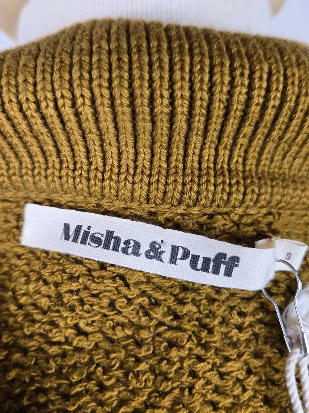 MISHA Women's Yellow and Gold Jumper